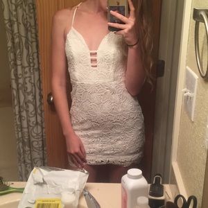White Lace Dress