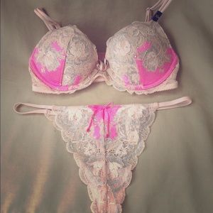 Victoria's Secret bra and panty set