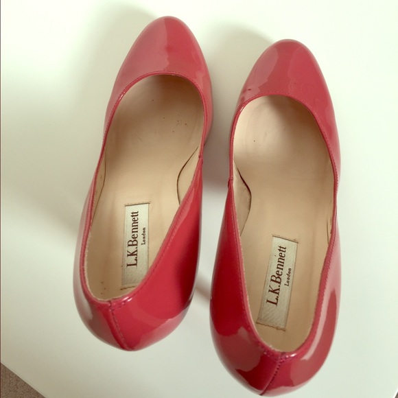 LK Bennett Shilo Pumps Dark Pink 38
