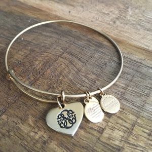 Alex and Ani Path of Life Heart Bangle