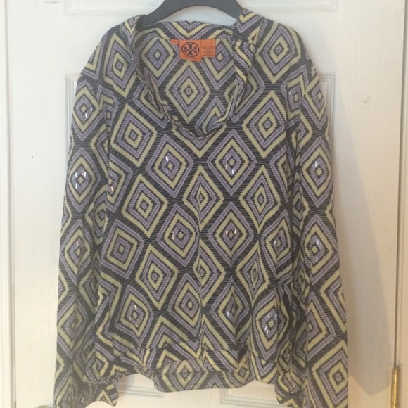 Never worn Tory Burch cotton tunic top