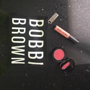 Bobbi brown sampler make up set lips and cheeks 🌸