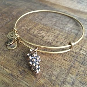 Alex and Ani Grapes Bangle - Gold