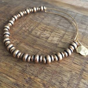 Alex and Ani Gold Nile Beaded Bangle