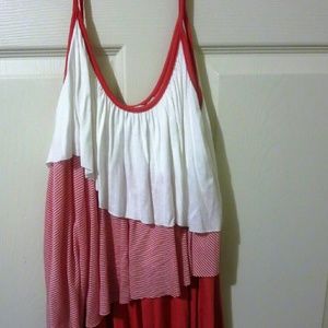 American Rag Burnt Sienna Striped  Camisole