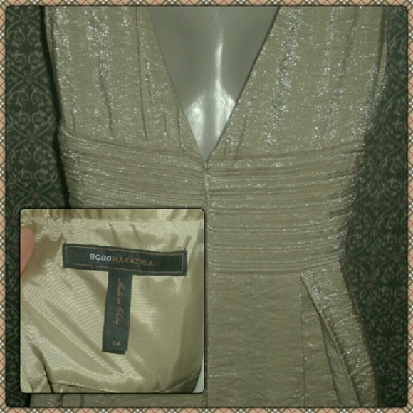 👗BCBG SHIMMERING GOLDEN DRESS!👗 - Picture 3 of 3