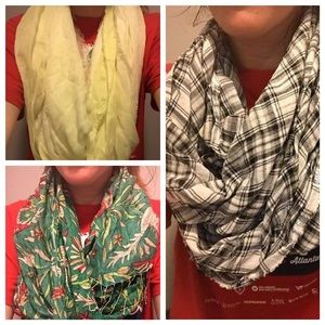 Scarf Bundle J. Crew- Anthropologie- Target