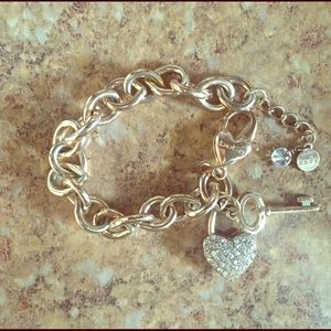 Bebe heart bracelet