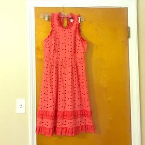 JCrew Eyelet Sundress Size 8 - GORGEOUS!