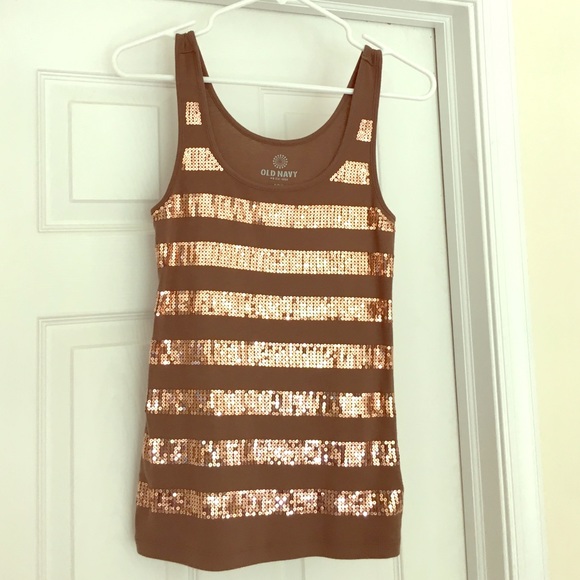 Sequin Old navy tank