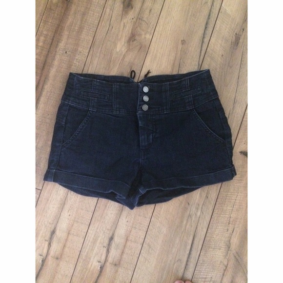 High waisted shorts