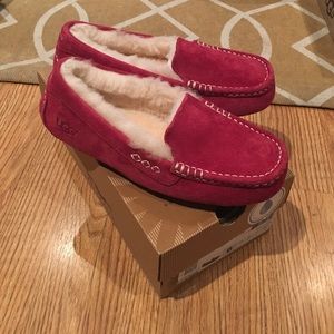 Slippers burgundy