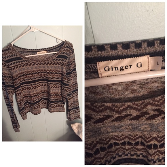 Aztec cropped tunic - Picture 1 of 1