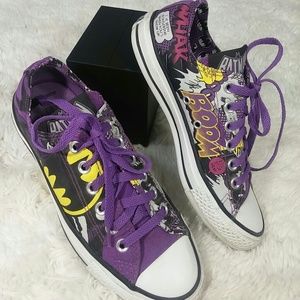 DC comic converse All Star Chuck Taylor batman