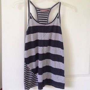 ⭐️Striped black and gray camisole