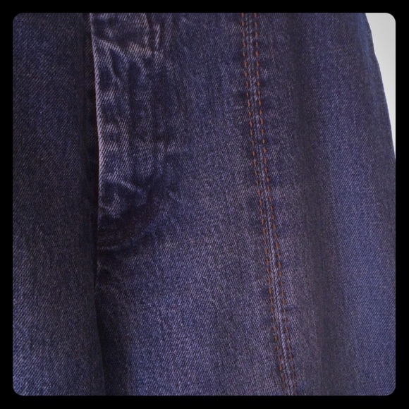DKNY jeans with front stitch detail