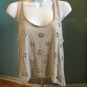 Abercrombie and Fitch Beaded Tank Top