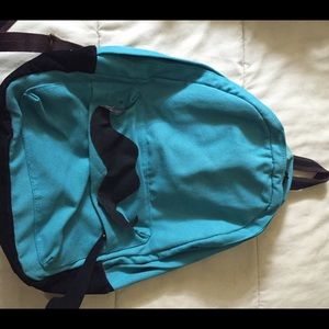 Blue mustache bag