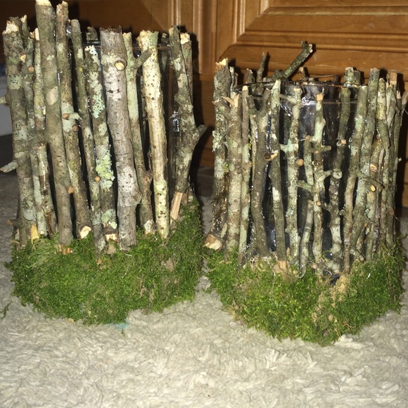 Cute outdoor candle holders