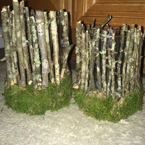 Cute outdoor candle holders