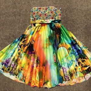 Sherri Hill multi-colored cocktail