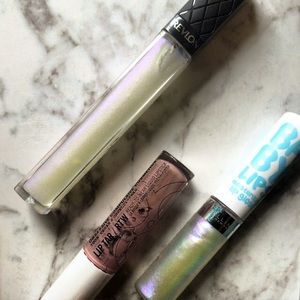 OCC Lip Tar in Disintegration and Holo Lipgloss