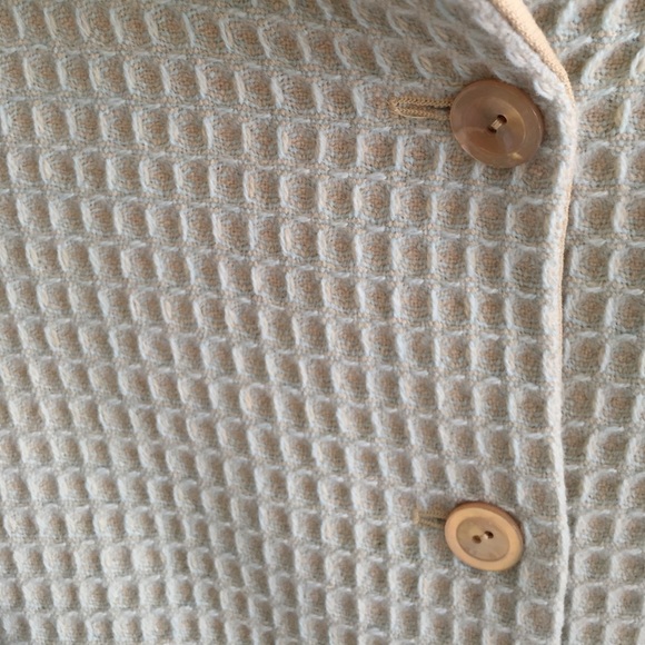 Louis Feraud pastel peplum jacket - Picture 2 of 4