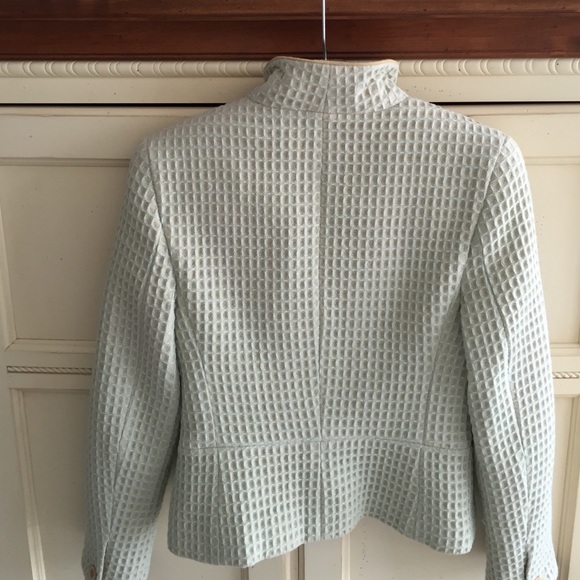 Louis Feraud pastel peplum jacket - Picture 3 of 4