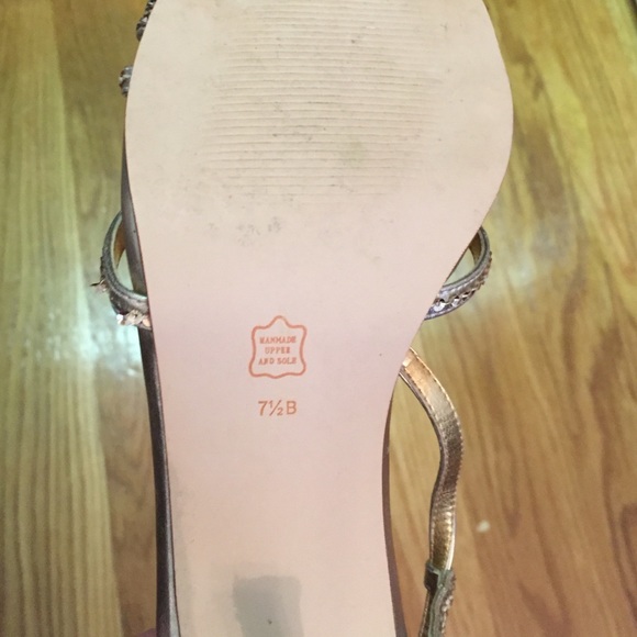 Gold Goddess Sandals View 3
