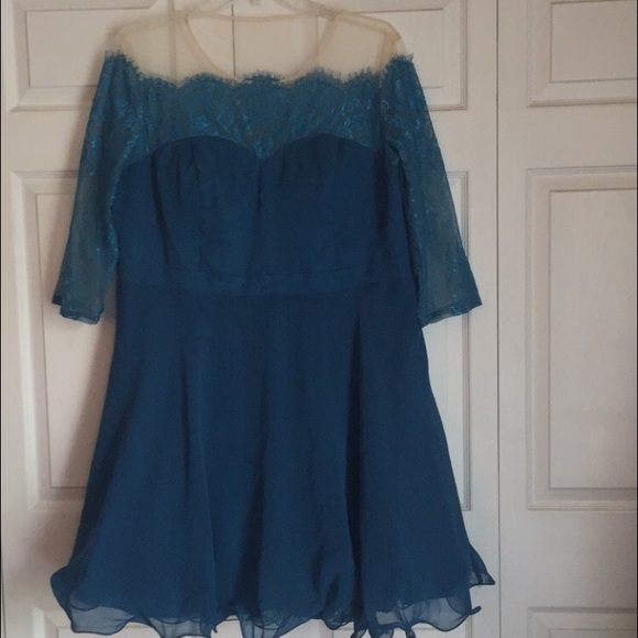 Plus size ChiChi London cocktail dress.