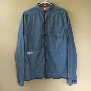 Atreebutes | button up jacket.