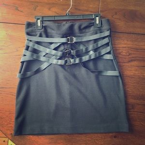 Black Kardashian Kollection skirt