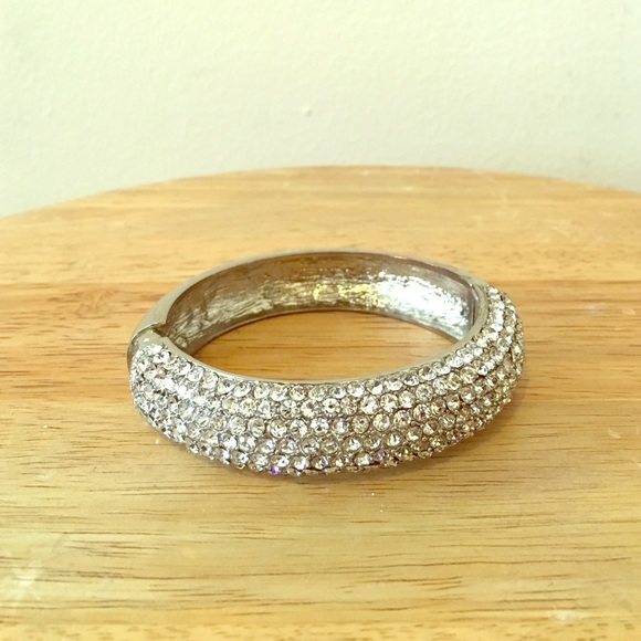 Stoned Silver Bracelet