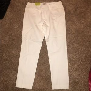 Mid rise/slim hip & thigh pants