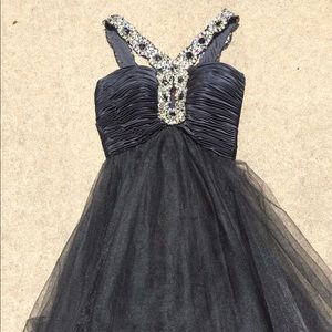 Sherri Hill black cocktail
