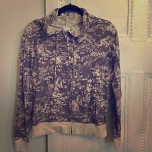 Festival hoodie with sunflower pattern