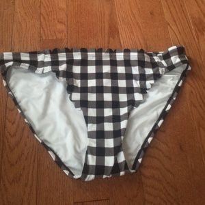 Gorgeous NWT gingham bikini bottom