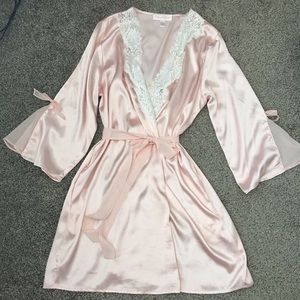 Oscar de la renta pink collection robe