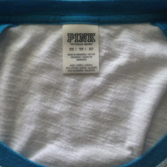 Victoria's Secret baseball tee - Picture 2 of 4