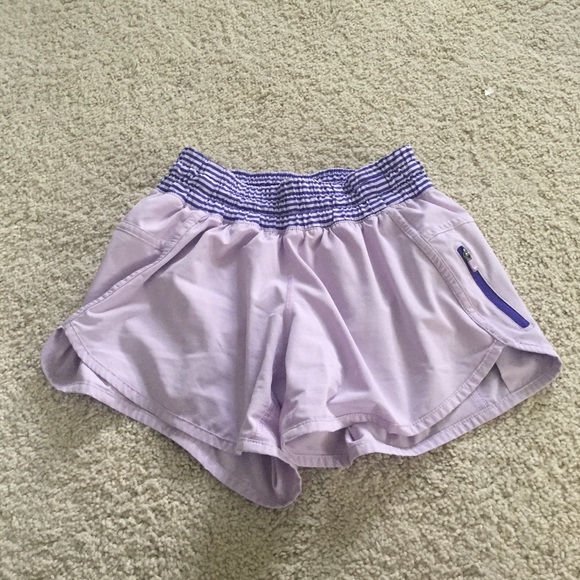 Lavender lululemon shorts!
