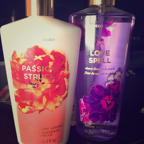 Victoria's Secret body lotion and spray!