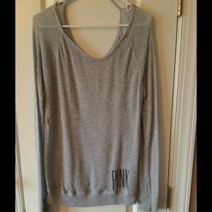 Pink sheer grey