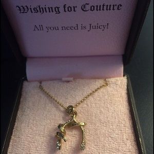 Juicy Couture Wish Bone Necklace