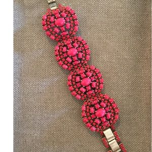Stella & Dot Red/Coral Sardinia bracelet