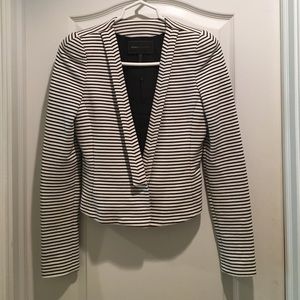 BCBGMaxAzria Striped Blazer