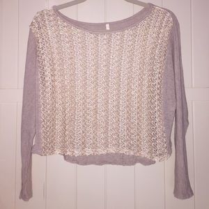 Front Gold Laced Top