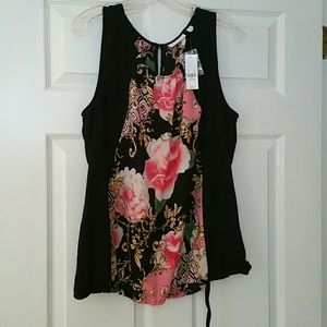 Dressy no sleeve top