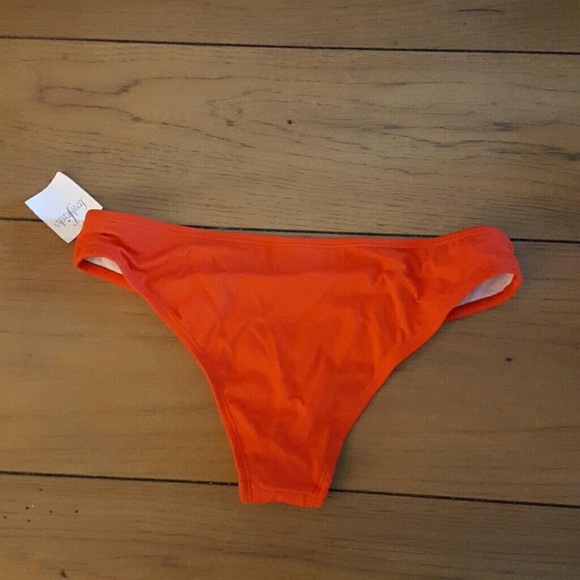 Frederick's of Hollywood Swim Cherry Red Mini Bikini Bottom Poshmark