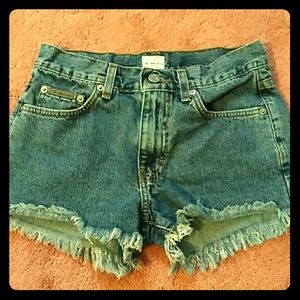 Calvin Klein high waisted shorts
