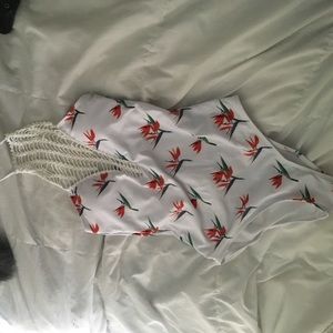 Tropical Floral One Piece